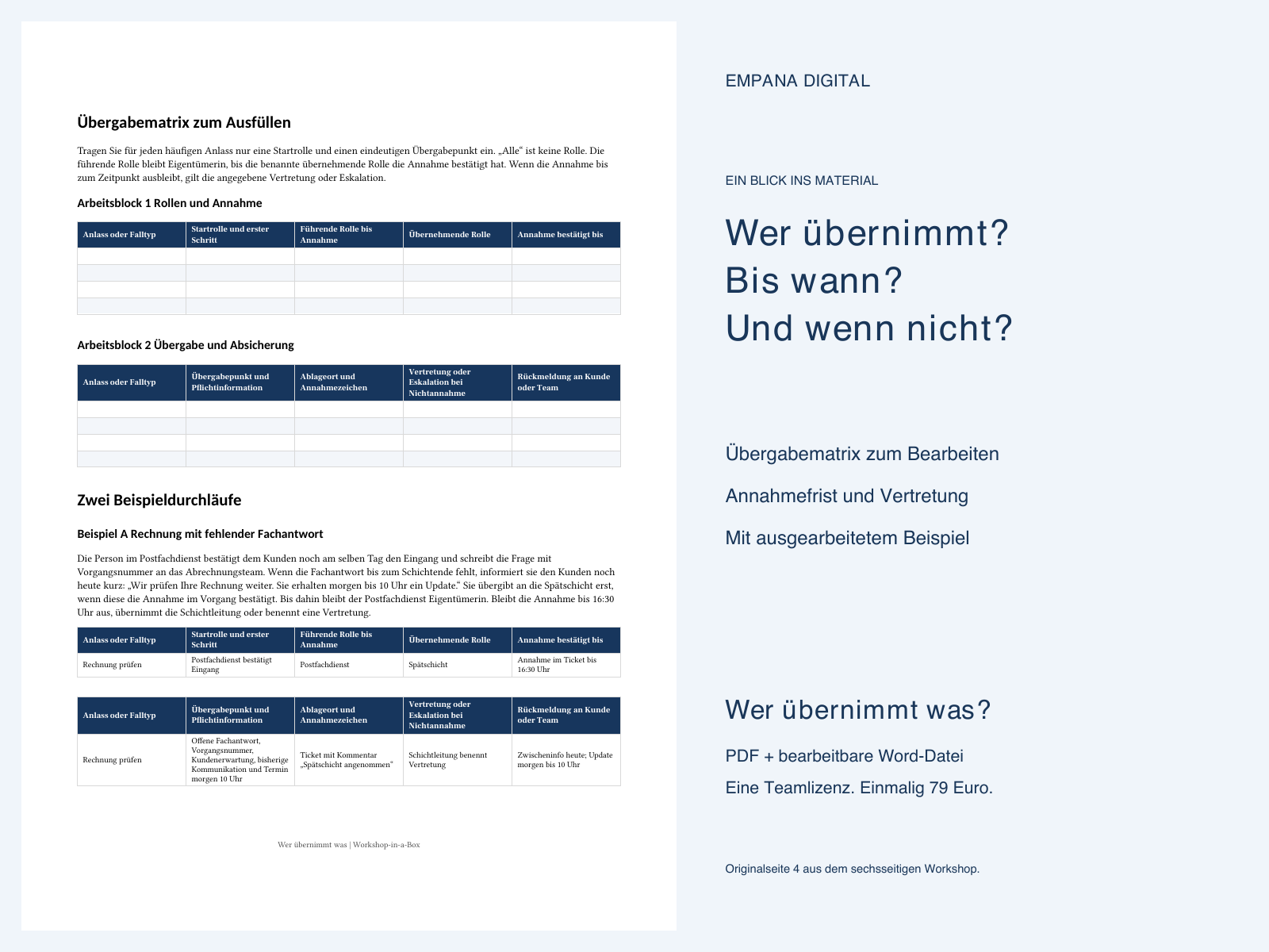 Originalseite mit Arbeitsmaterial aus dem Workshop – zum Vergrößern öffnen